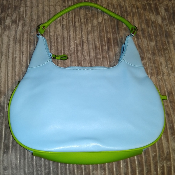 Vintage blue/green Tommy Hilfiger purse in good sh - Picture 5 of 10